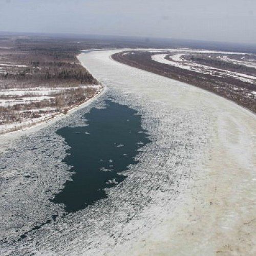Открытие ледовой переправы Лабытнанги - Салехард