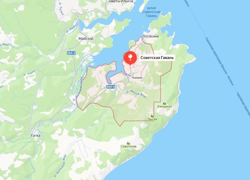 Доставка грузов в г. Советская Гавань