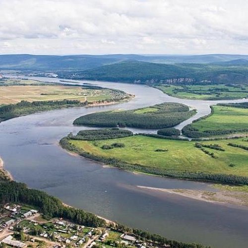 Закрытие переправы через р. Лена